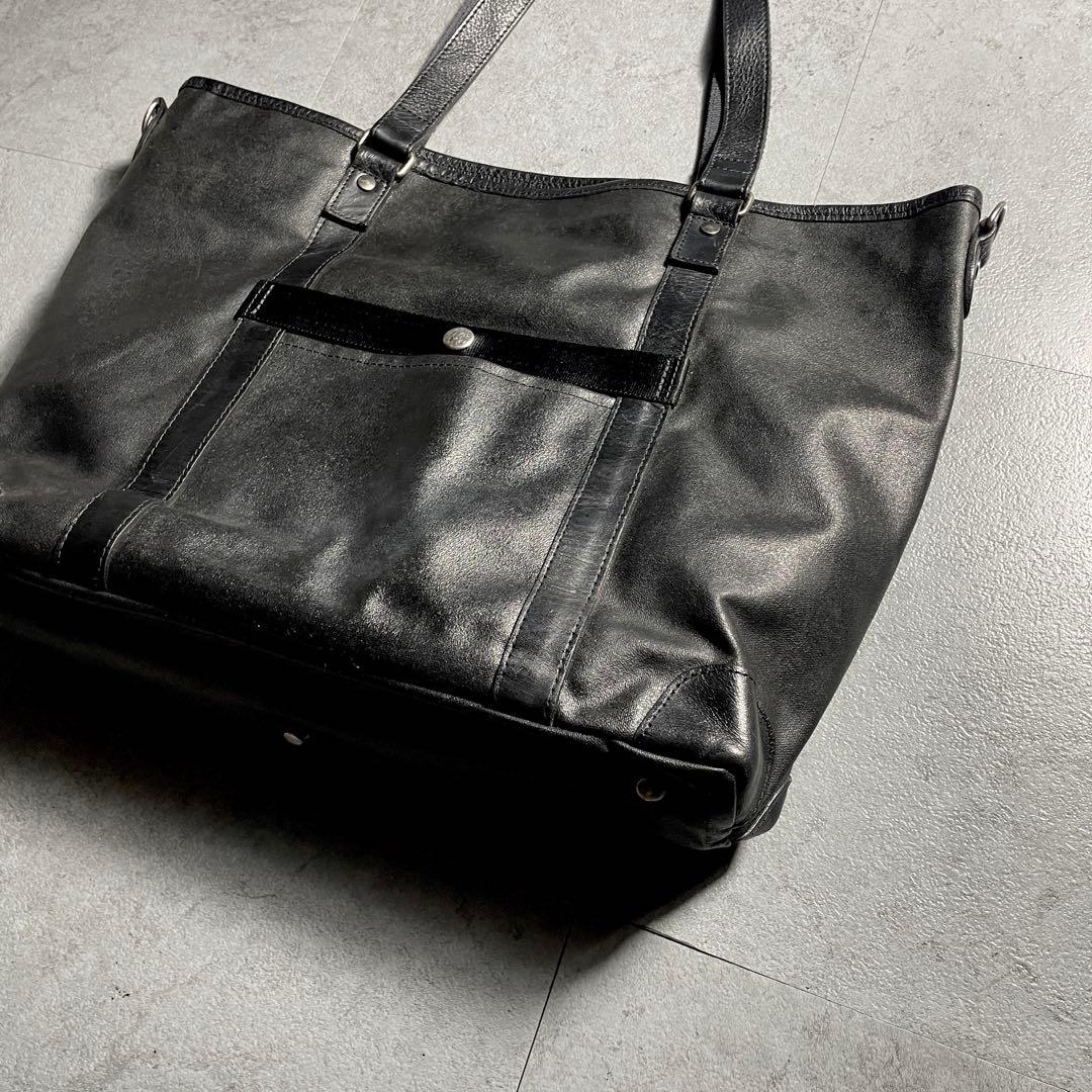 希少✨️ 森野帆布 トートバッグ 東急ハンズ限定デザイン ブラック×ブルー