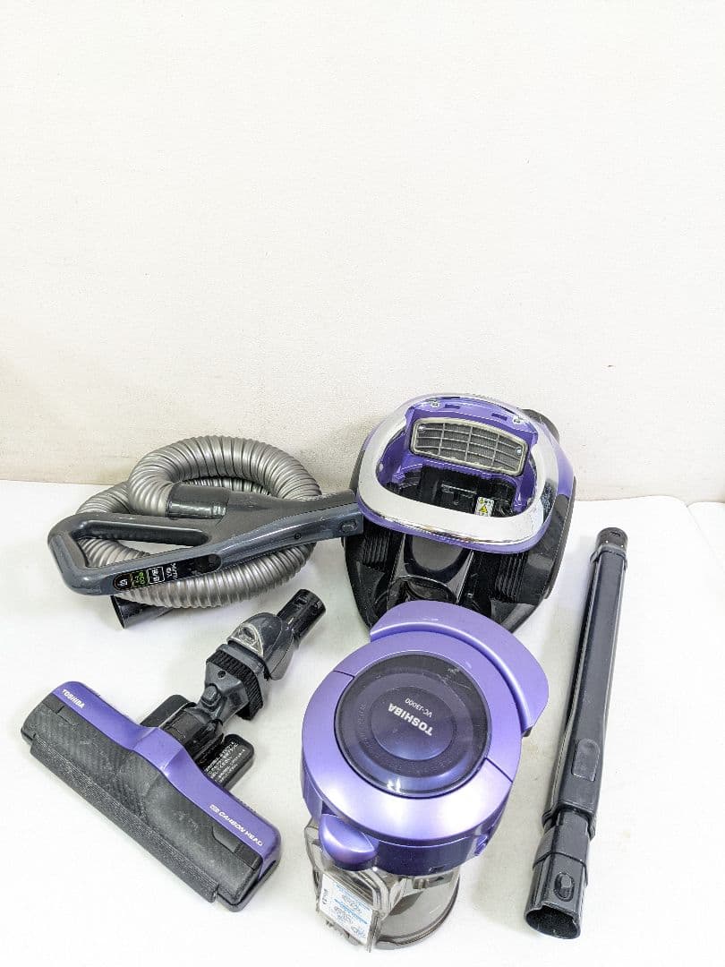TOSHIBA 東芝 VC-J3000-V サイクロン式掃除機 2015年製