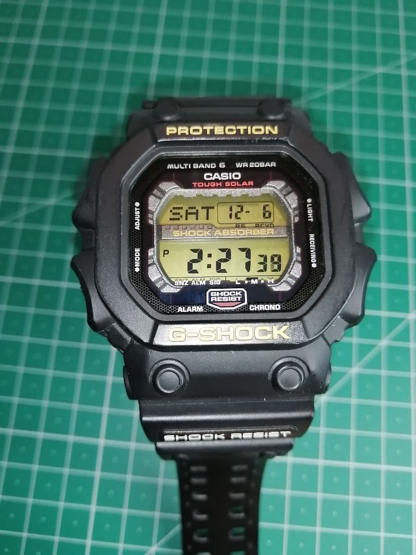 カシオ　G-shock 洗浄済み　美品GXW-56-1BJF