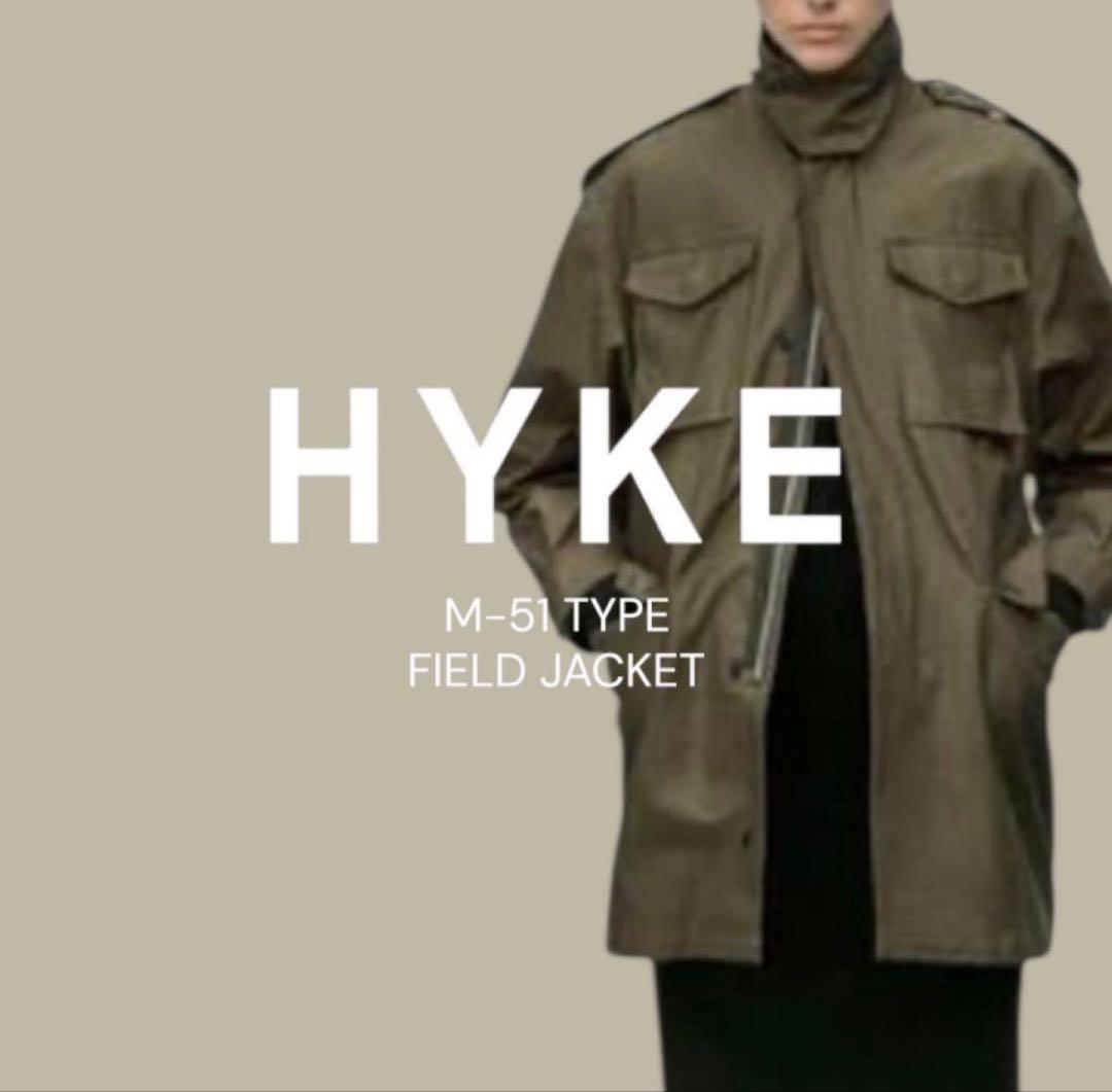 HYKE(ハイク) M-51 BIG-FITミリタリージャケット★美品