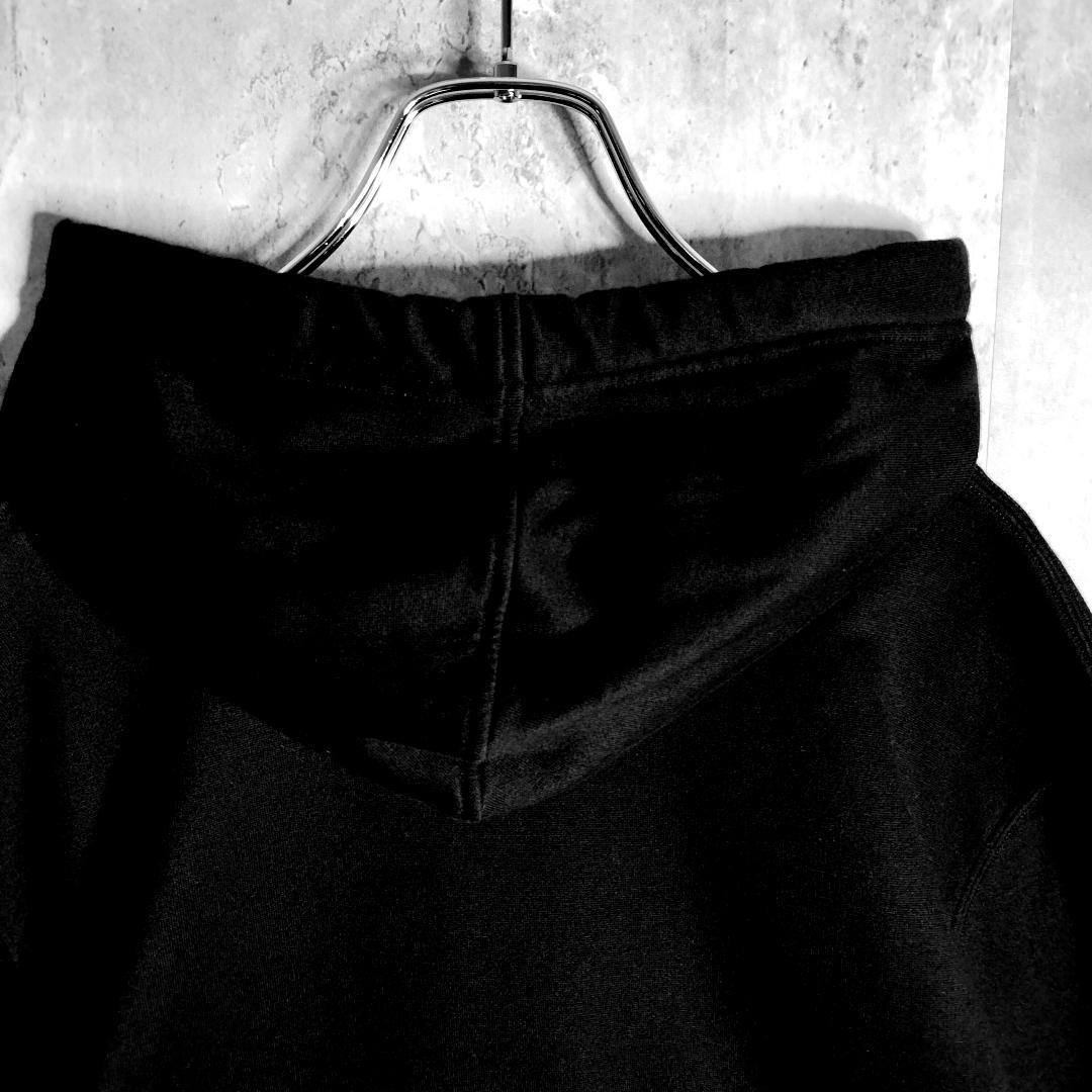 【美品】ヴァレンティノ アシンメトリー ビッグセンターVロゴ パーカー M