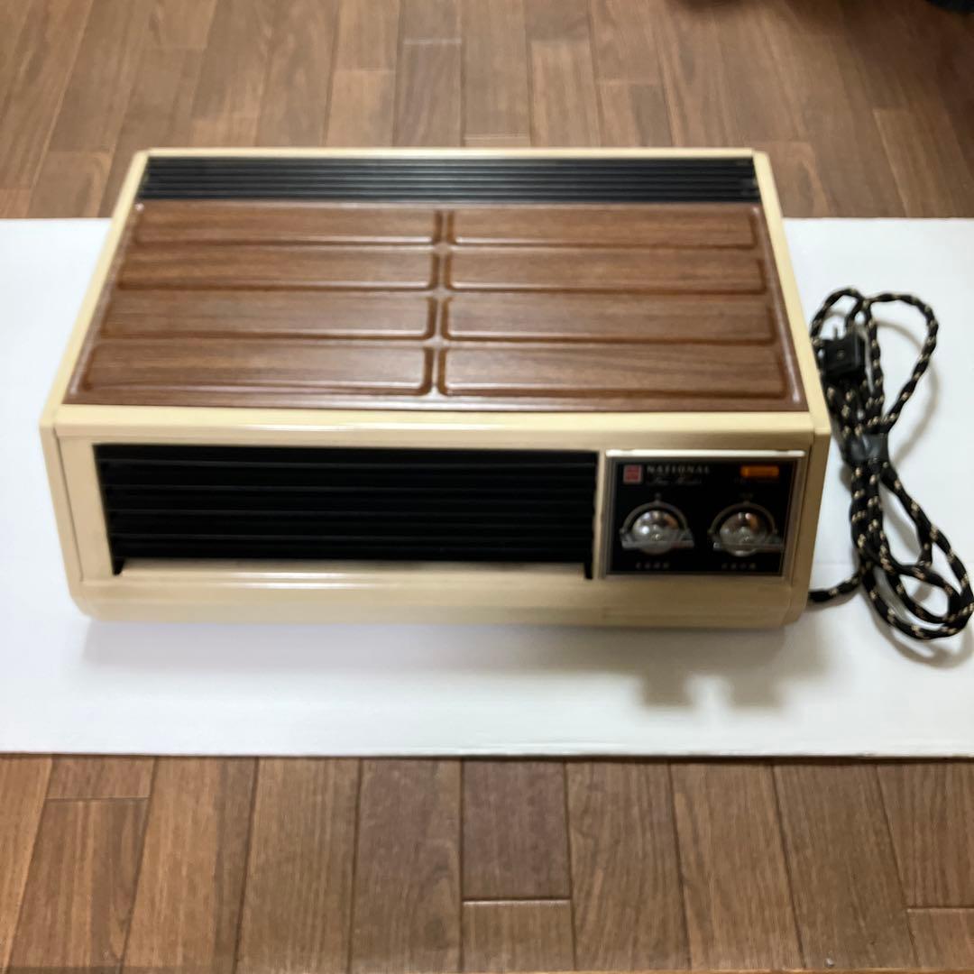 希少レトロ昭和家電ナショナル壁掛けファンヒーター