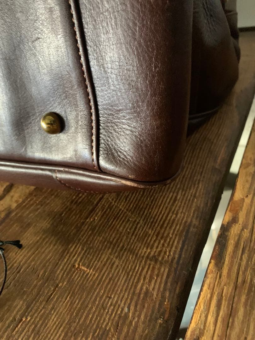 土屋鞄　ボストンパック　レザー　鍵付き