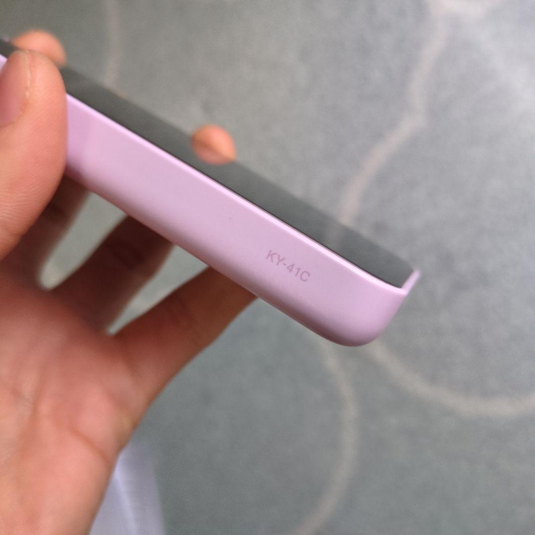 キッズ携帯　docomo　KY-41C ラベンダー