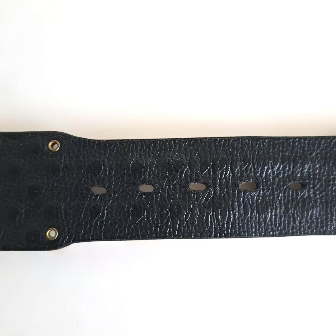 ヒステリックグラマー×バルタザール　スワロフスキー　スタッズ　ベルト　S