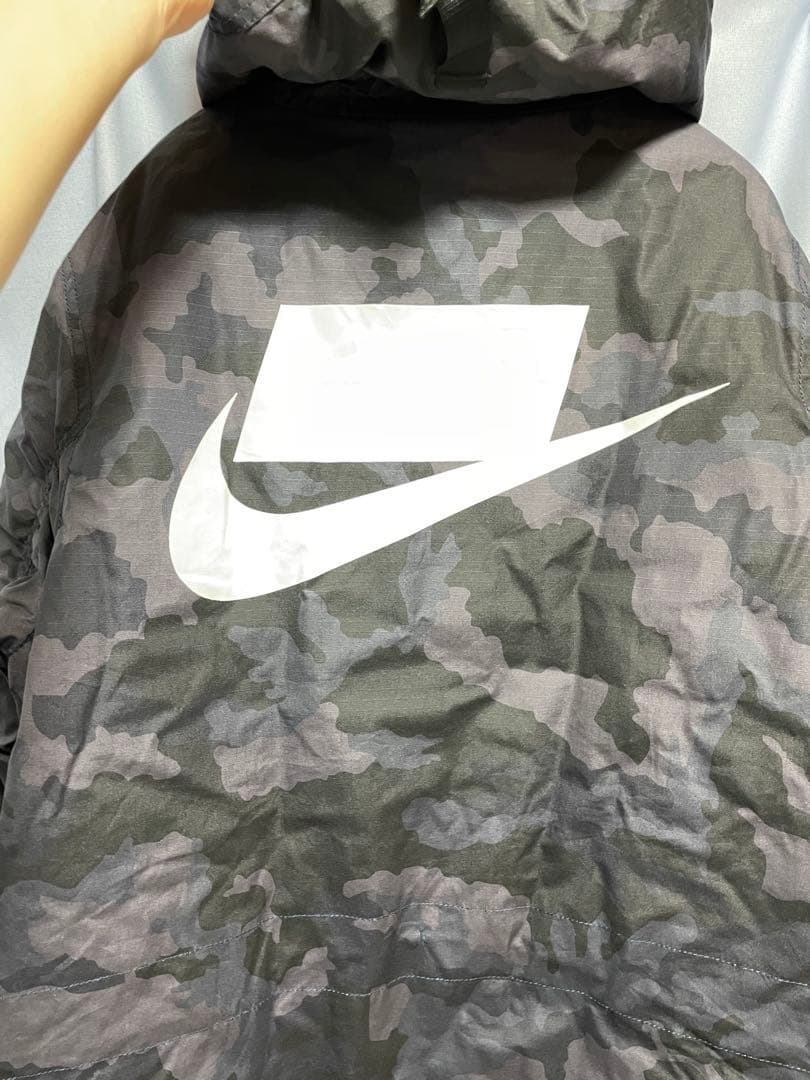 未使用NIKE NSW シンセティックフィルパーカー モッズコート 迷彩 XL