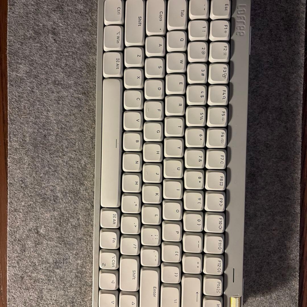 【美品】LOFREE Flow Lite 84キー マーブル 英語配列