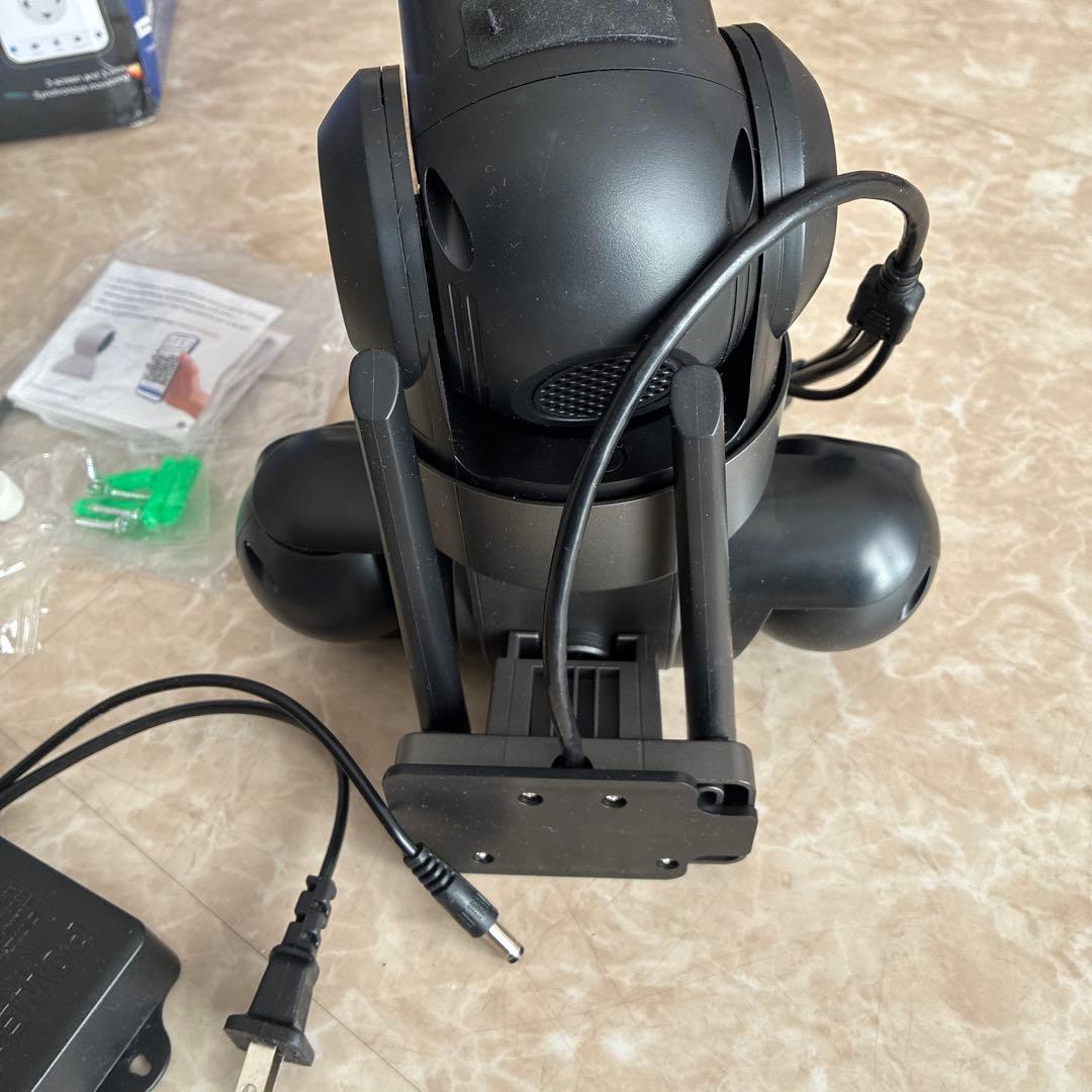 防犯カメラレンズ３つ&LDセンサーライド