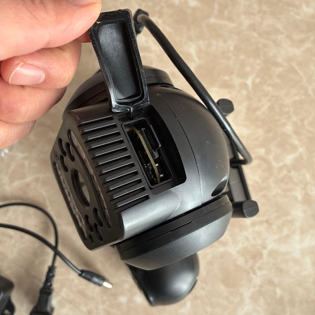 防犯カメラレンズ３つ&LDセンサーライド