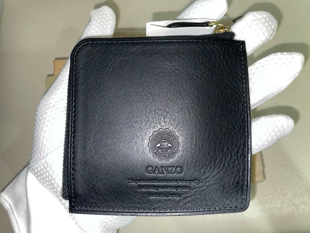 GANZO ミネルバナチュラルZIPパース　ブラック