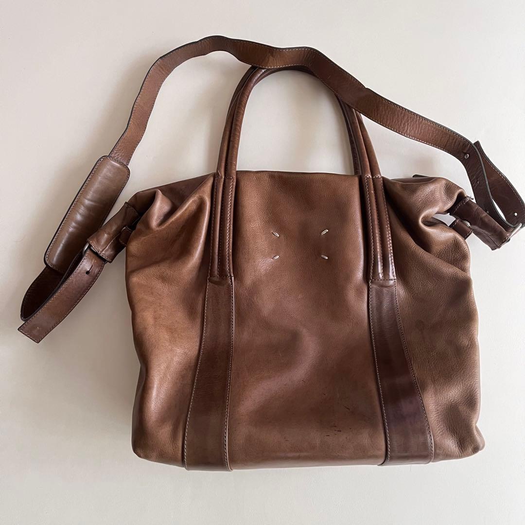 Maison Martin Margiela レザーバッグ トートバッグ