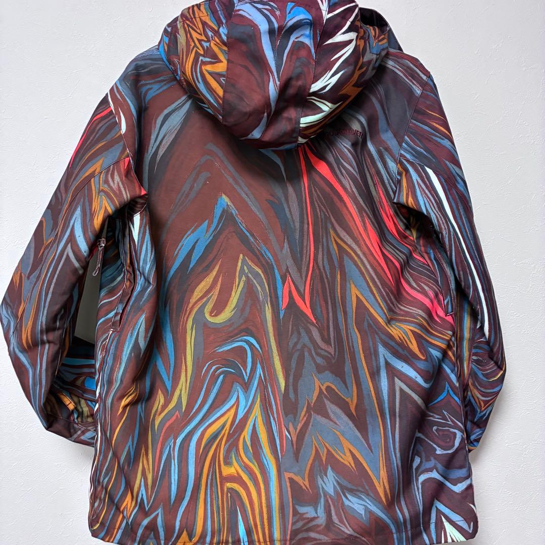 クイックシルバー　スキー　スノボ　ウェア　メンズ　XS S 上下　マルチカラー