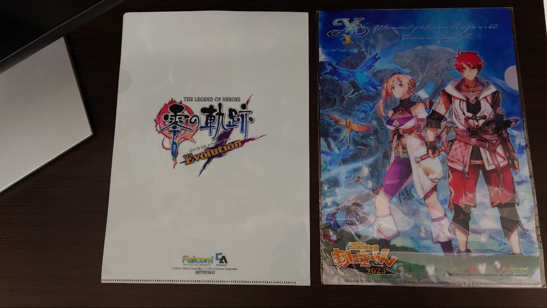 閃の軌跡　創の軌跡　イース8　色紙　クリアファイル　抽選会　立川あにきゃん