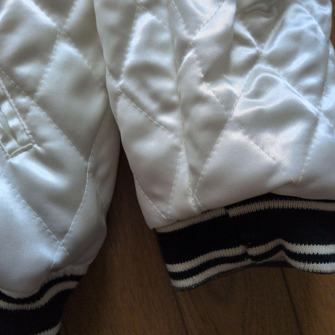 テッドマンスカジャン　リバーシブル　クリーニングタグ付