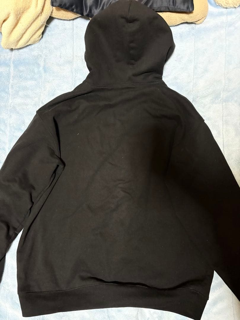 Dime ブラック フード付きパーカー Lサイズ 袋付き