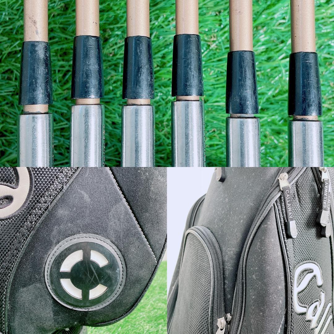 メンズゴルフ 初心者フルセット キャロウェイ入り13本 N2612