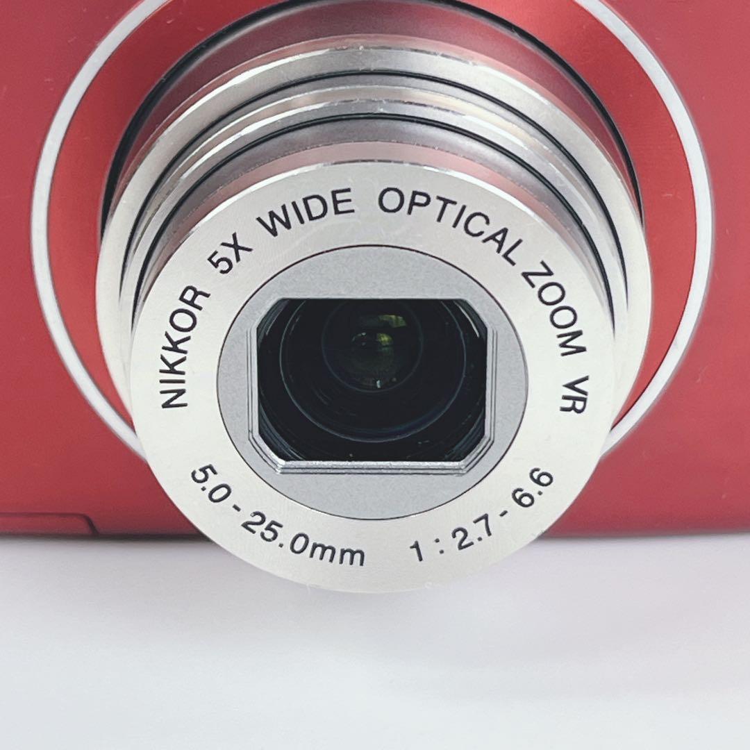 【美品】Nikon COOLPIX S5100 レッド