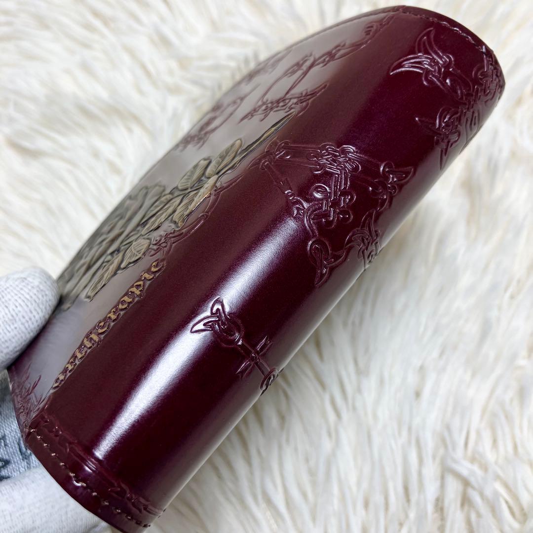 【未使用級】 アルセラピィ フィセルローズ がま口 フォールドウォレット