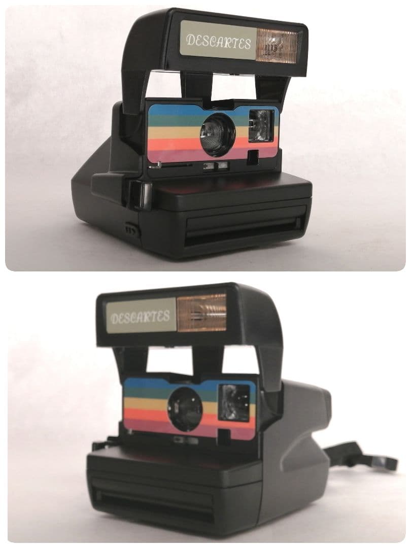 激レア　未使用ポラロイドカメラ　デカルト