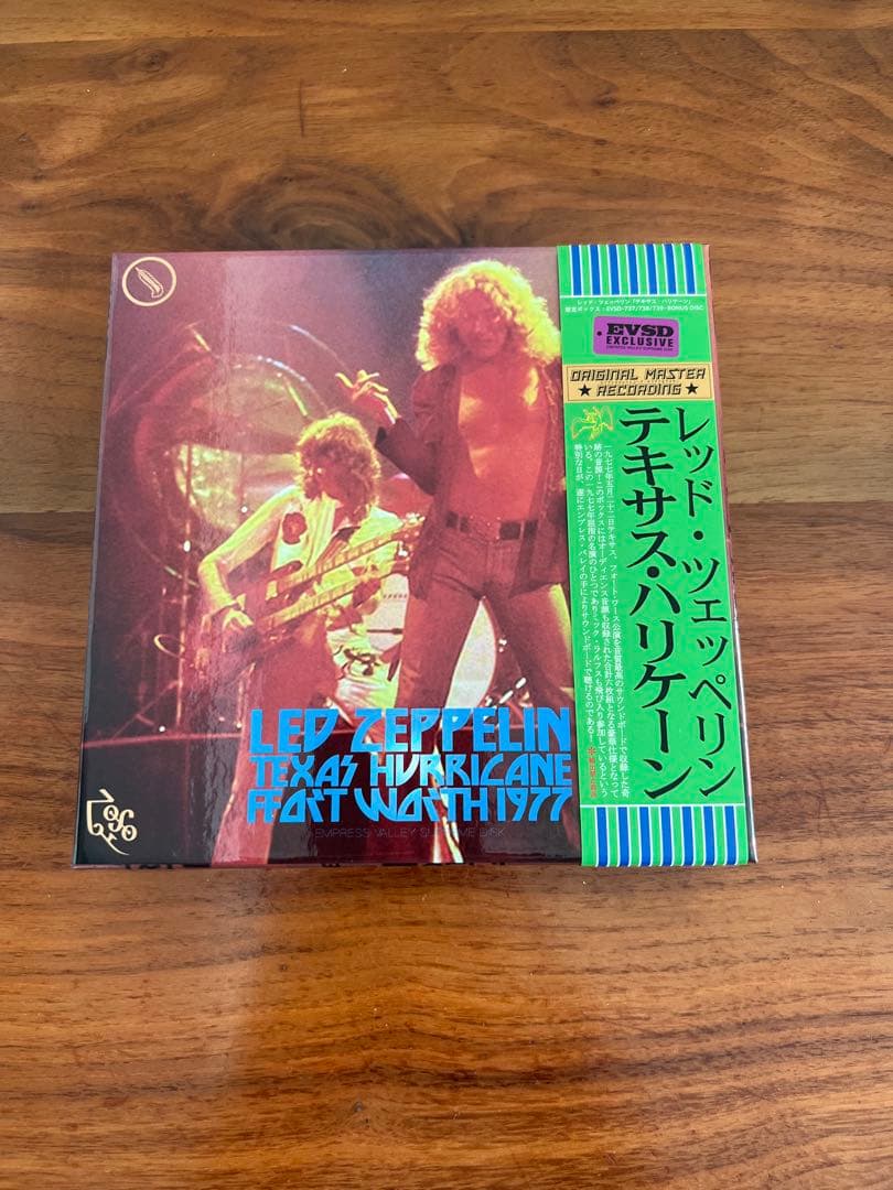 洋楽 LED ZEPPELIN TEXAS HURRICANE 1977