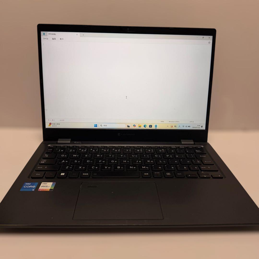 美品 dynabook G83/KW 2023年製 第12世代 バッテリー消耗少