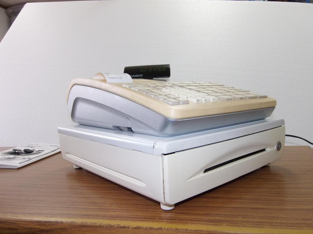 設定無料 CASIO TE-2500-15S 15部門 レジスター 250816