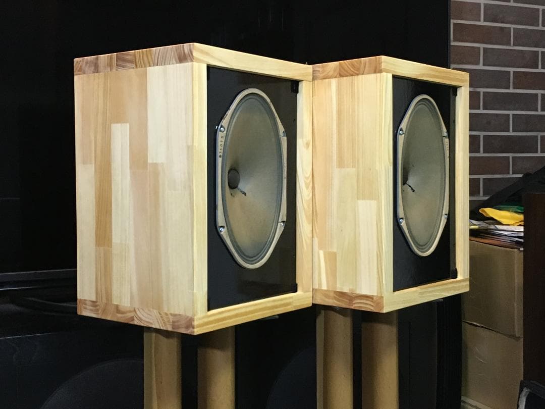 英国 GOODMANS ビンテージ16x26cm大口径アルニコフルレンジシステム