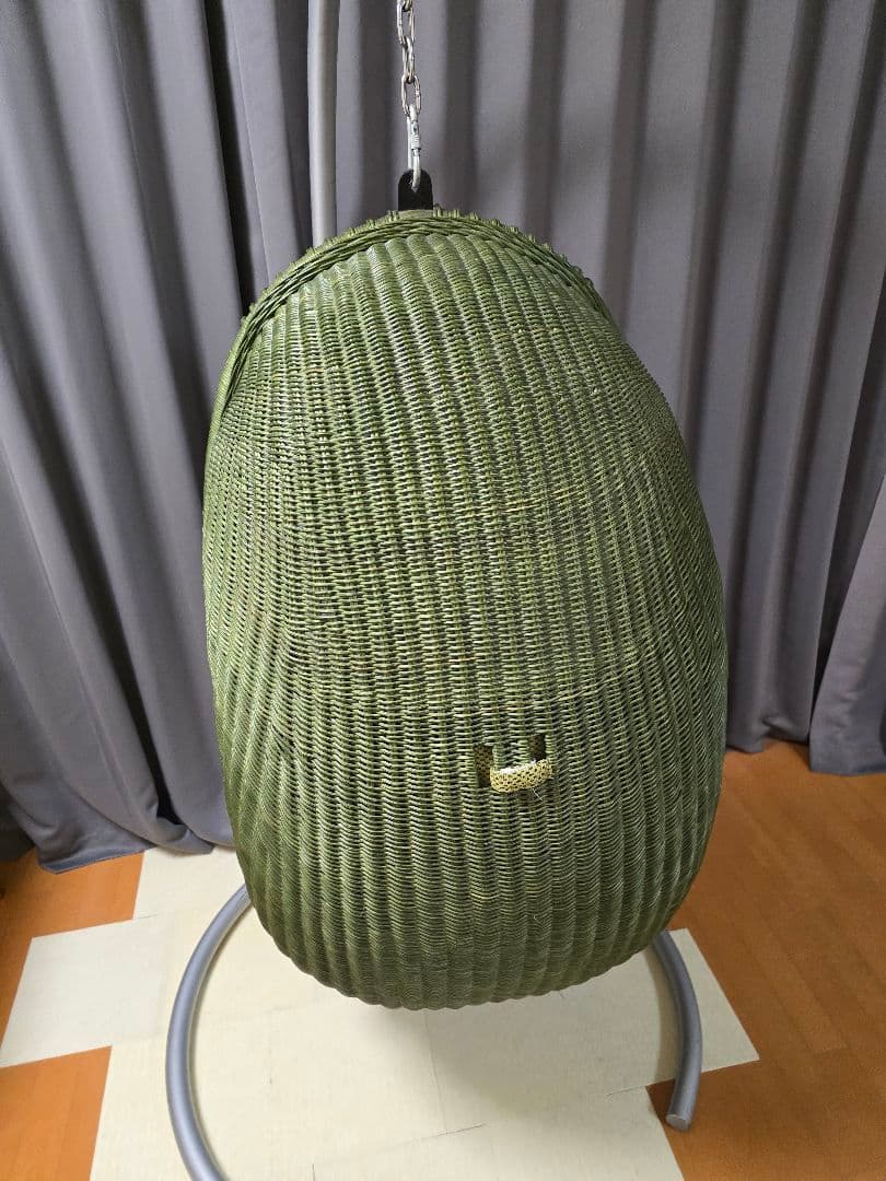 KAZAMA カザマ ハンギングチェア グリーン