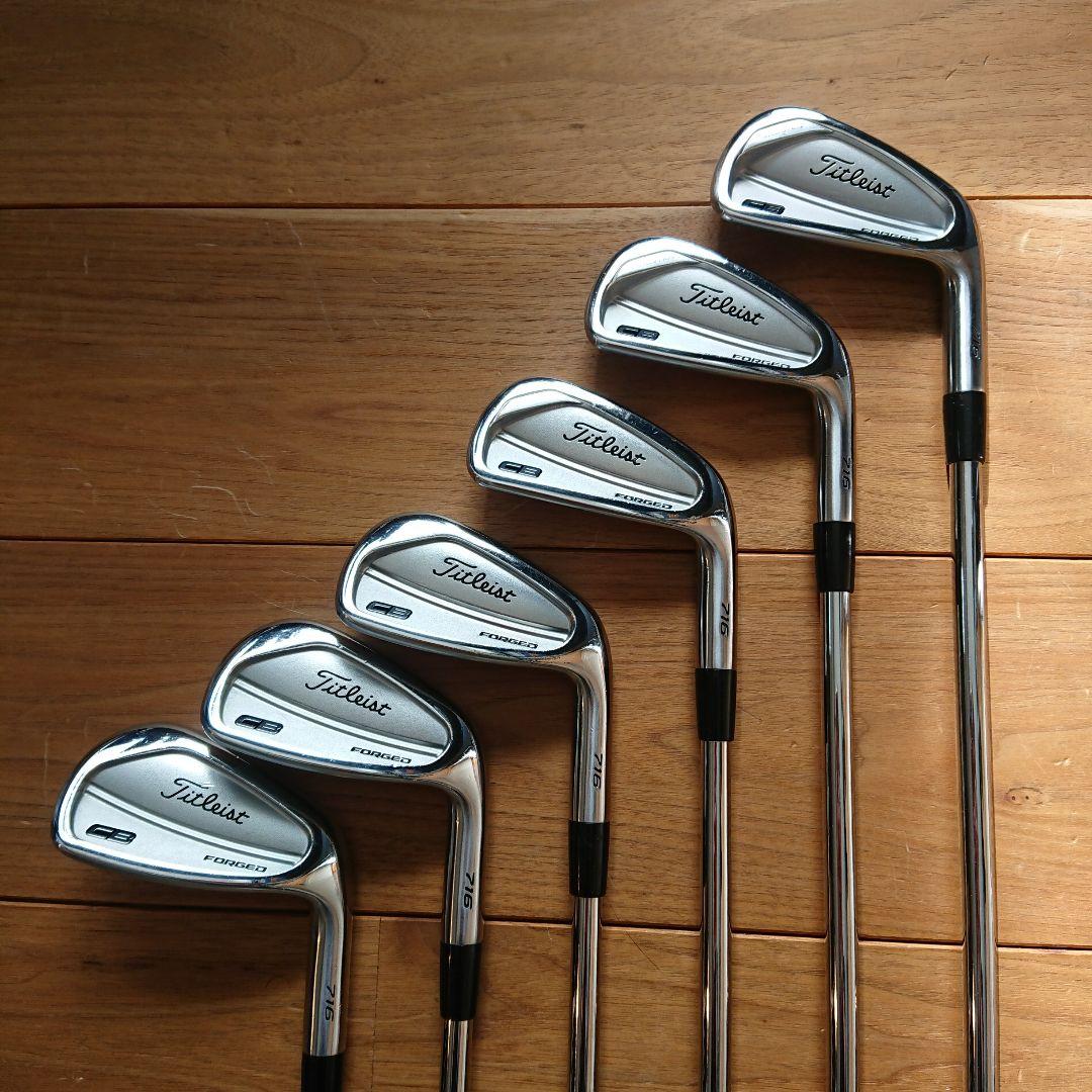 タイトリスト 716CB アイアンセット 5-PW NSPRO950GH S
