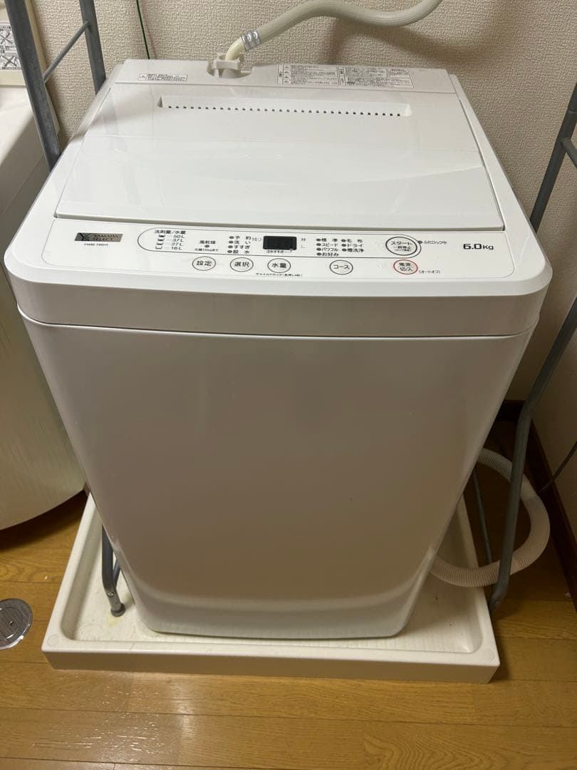 洗濯機/縦型洗濯機/2021年製/ホワイト洗濯機/YAMADA