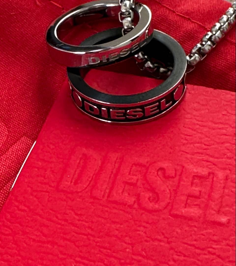現在 eitaro ☆ DIESEL リング チェーンネックレス