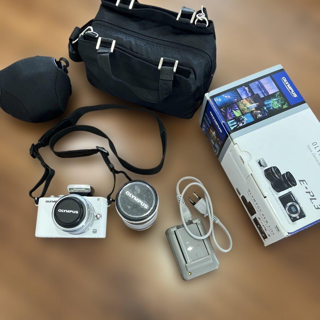 Olympus E-PL3 デジタルカメラ ズームレンズ付き