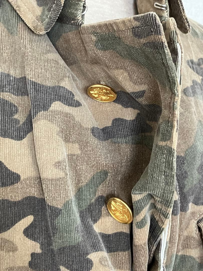コムデギャルソン 迷彩 ミリタリージャケット