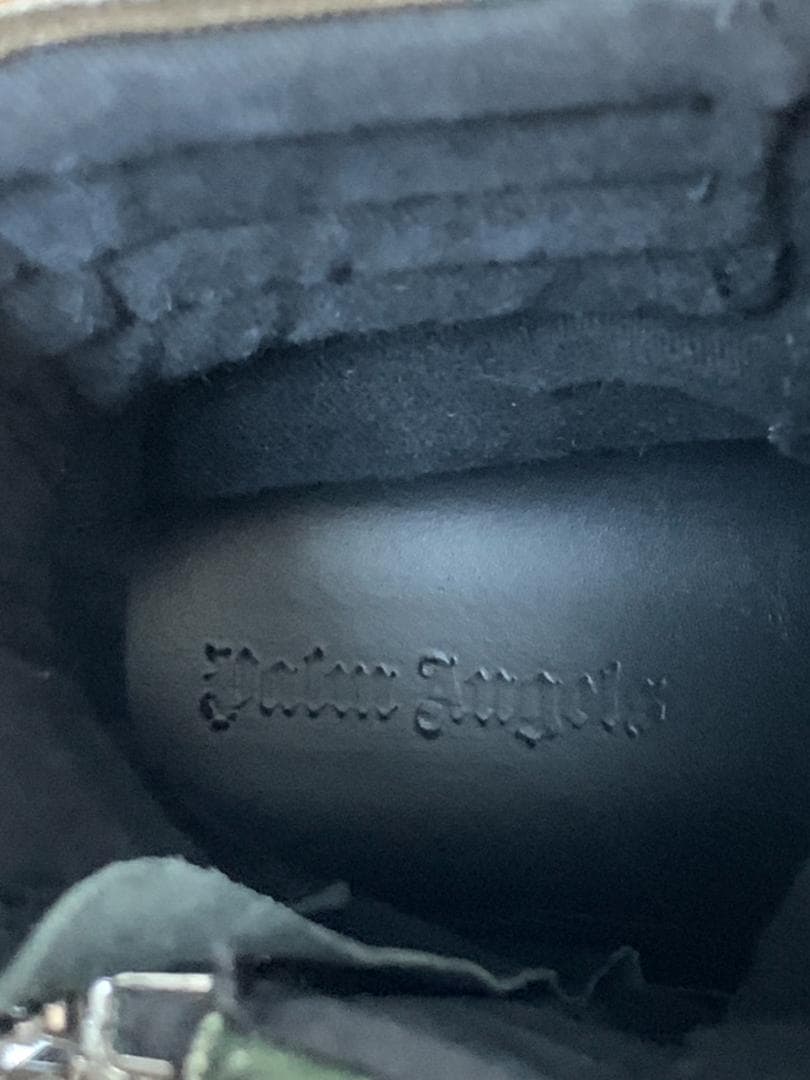 [(Palm Angels] スウェードレザー ハイカットスニーカー 42