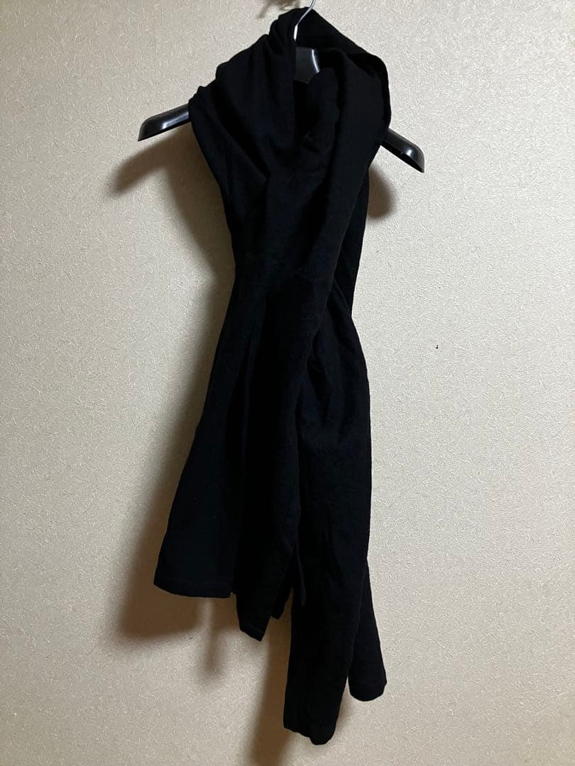 Yohji noir ウール　ギミック　ポンチョ　マント　カーディガン