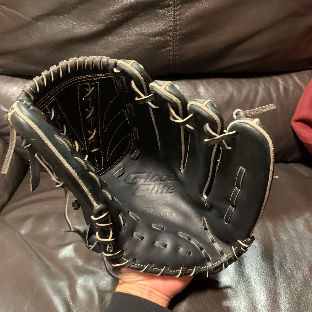 ミズノ　グローバルエリート　軟式投手用グローブ