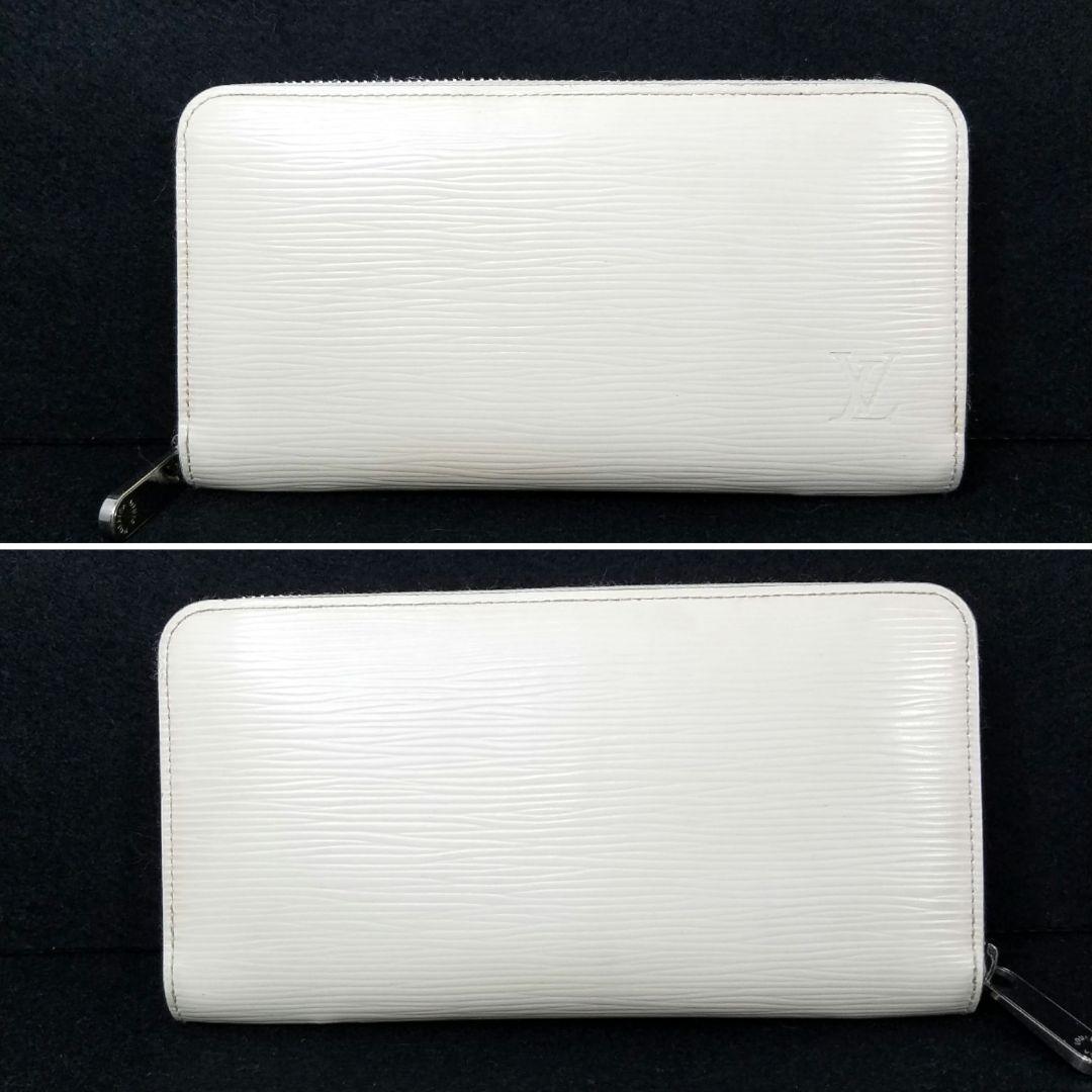 専用ルイヴィトン エピ ジッピーウォレット 白 ホワイト イヴォワール ラウンド