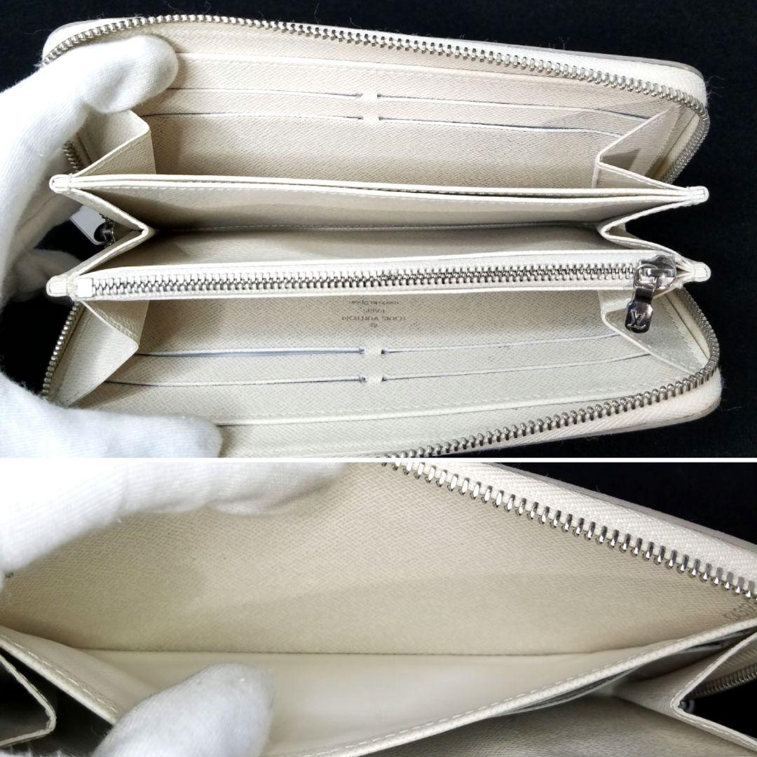 専用ルイヴィトン エピ ジッピーウォレット 白 ホワイト イヴォワール ラウンド