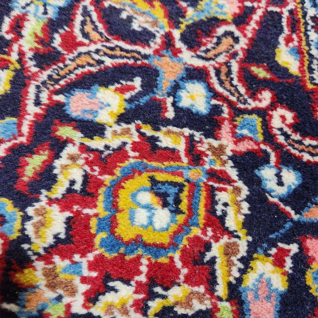 カシャーン　ペルシャ絨毯 手織り・オールウール羊毛100% 282×211cm