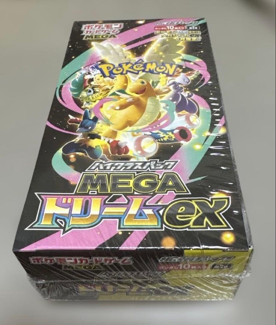 新品　未開封　MEGAドリームex 1BOXシュリンク付き