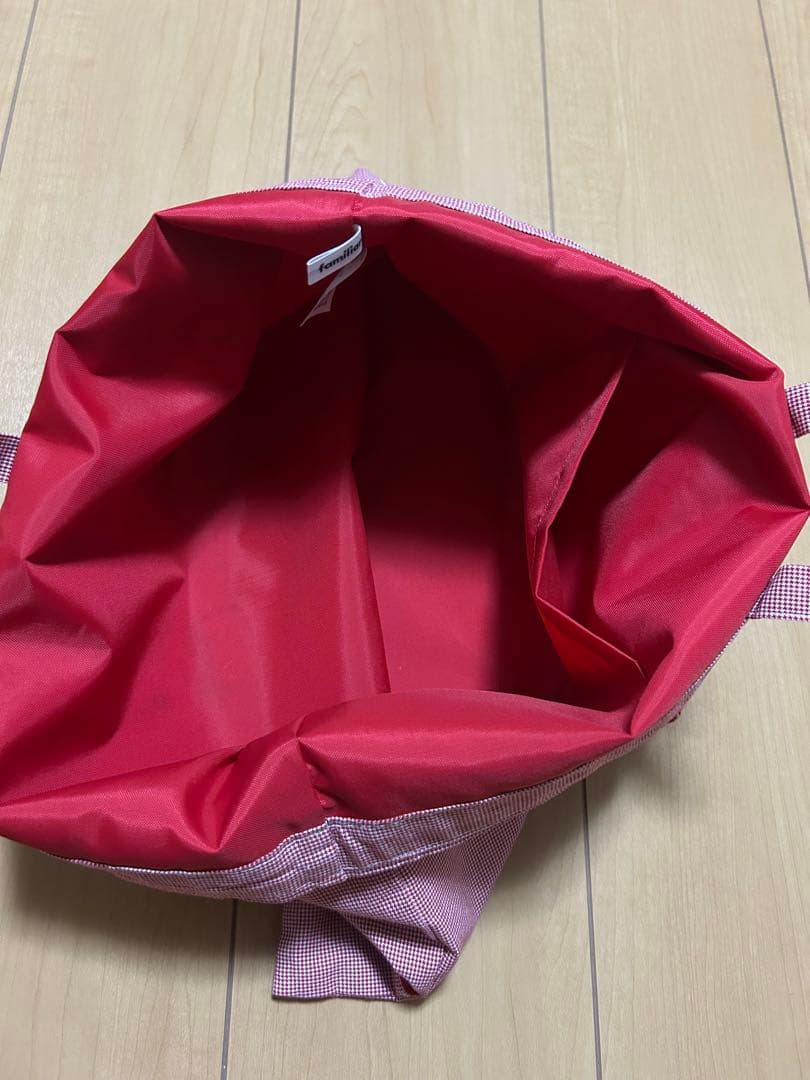 【美品】familiar ファミリア トートバッグ レッスンバッグ