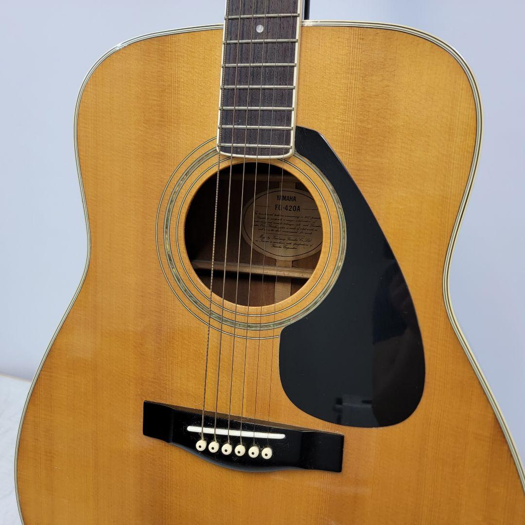 YAMAHA ギター FG-420A ギターケース ストラップ付き