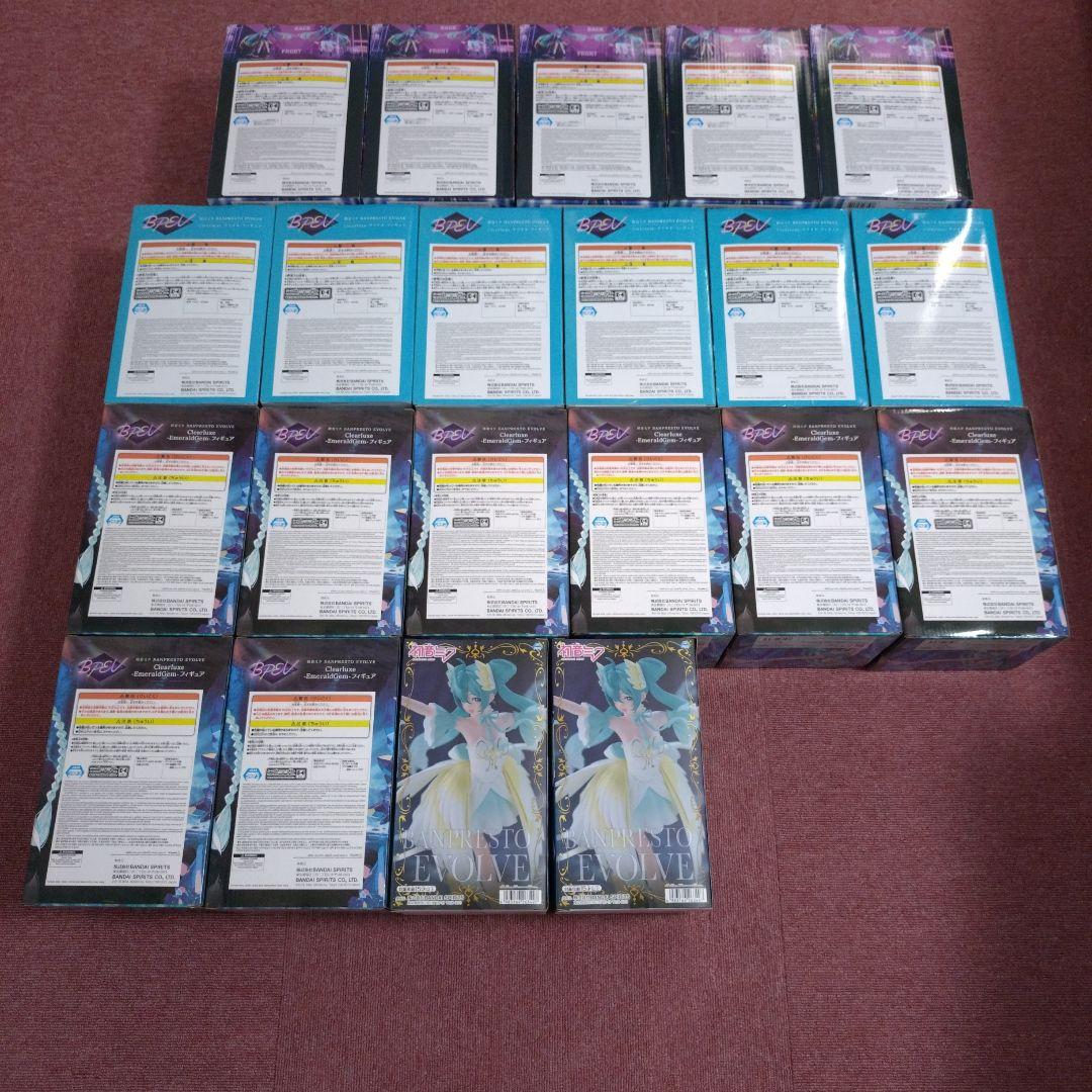 初音ミク BANPRESTO EVOLVE フィギュアセット