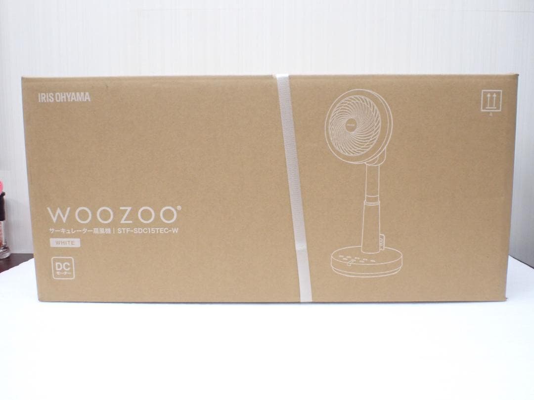 アイリスオーヤマ サーキュレーター 扇風機 STF-SDC15TEC-W　a