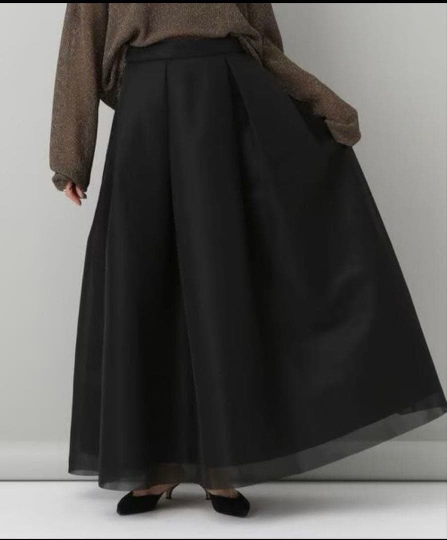 新品☆Apart by☆ダブルラッセルタックスカート