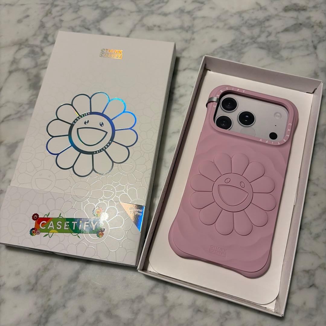 【村上隆 x CASETiFY】FLOWERS BLOOM PINK