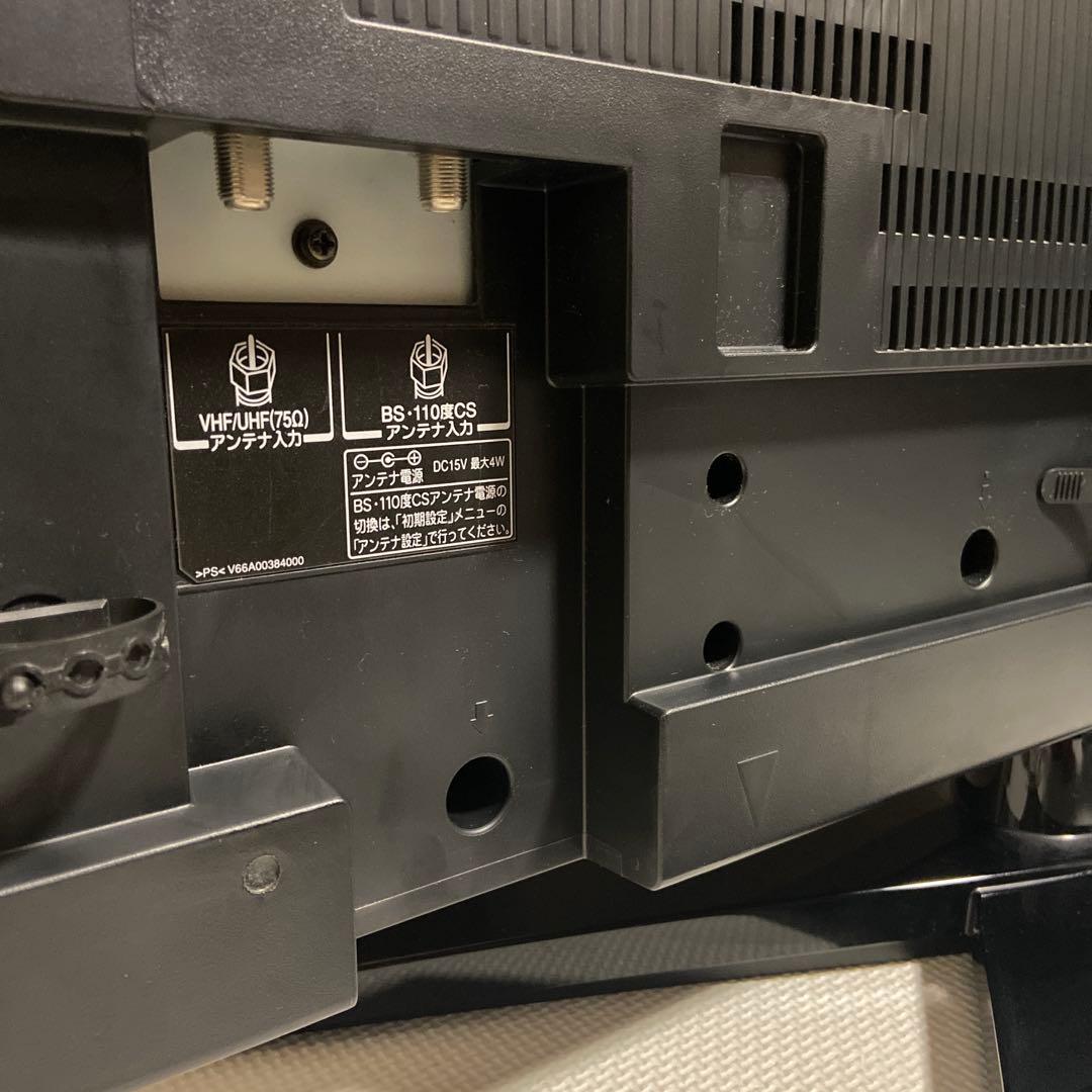 チャーミー　東芝REGZA 42ZS1 アンテナケーブルリモコン付きテレビ