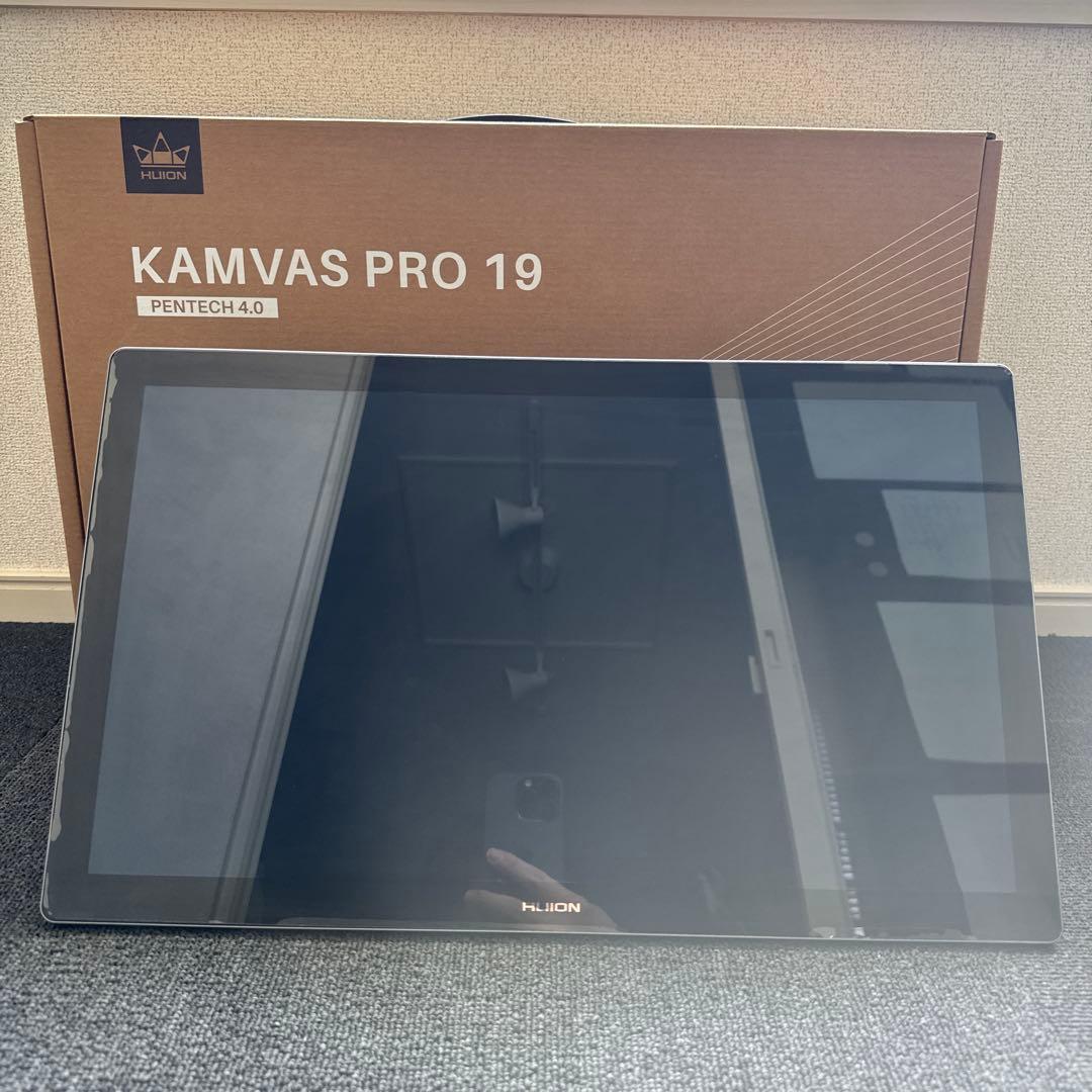 KAMVAS PRO 19 付属品完備　スタンドST100A付　左手デバイス付