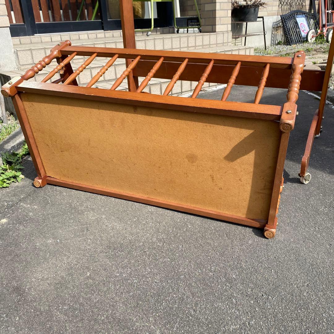 【希少品】アンティーク　ベビーベッド　ゆりかご　レトロ