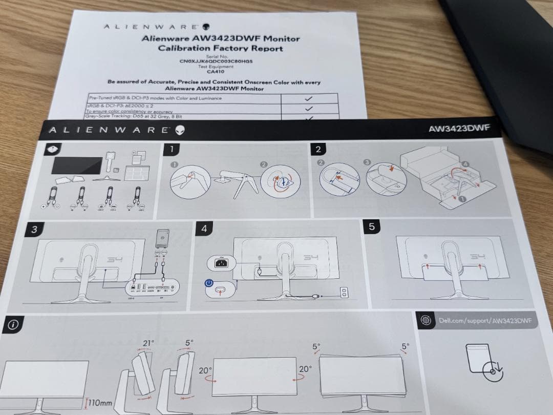 Dell Alienware 34 曲面 QD-OLED AW3423DWF